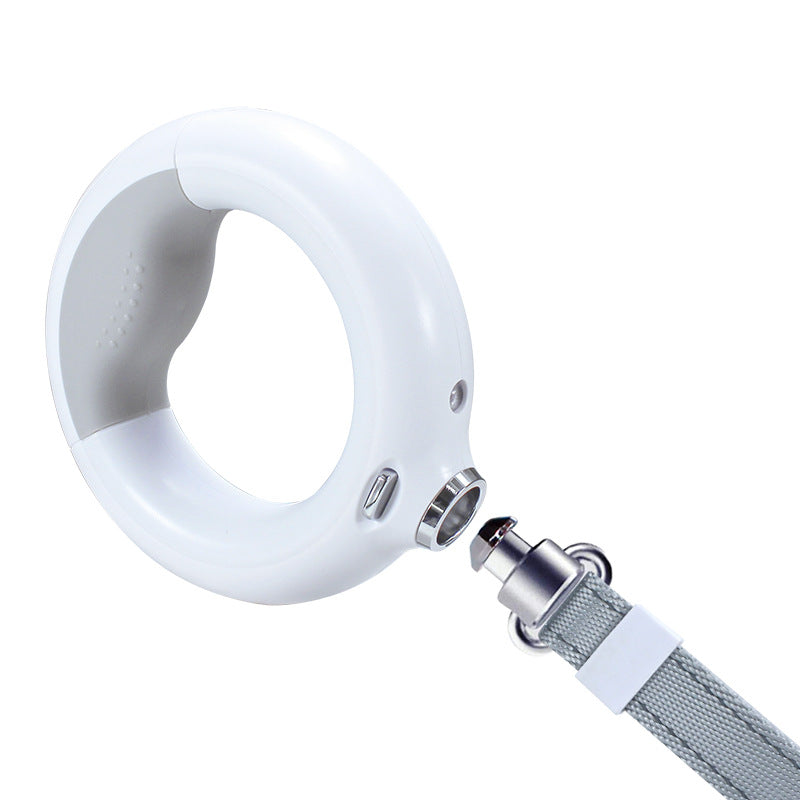 Luminous Dog Leash Handle with Bag Holder