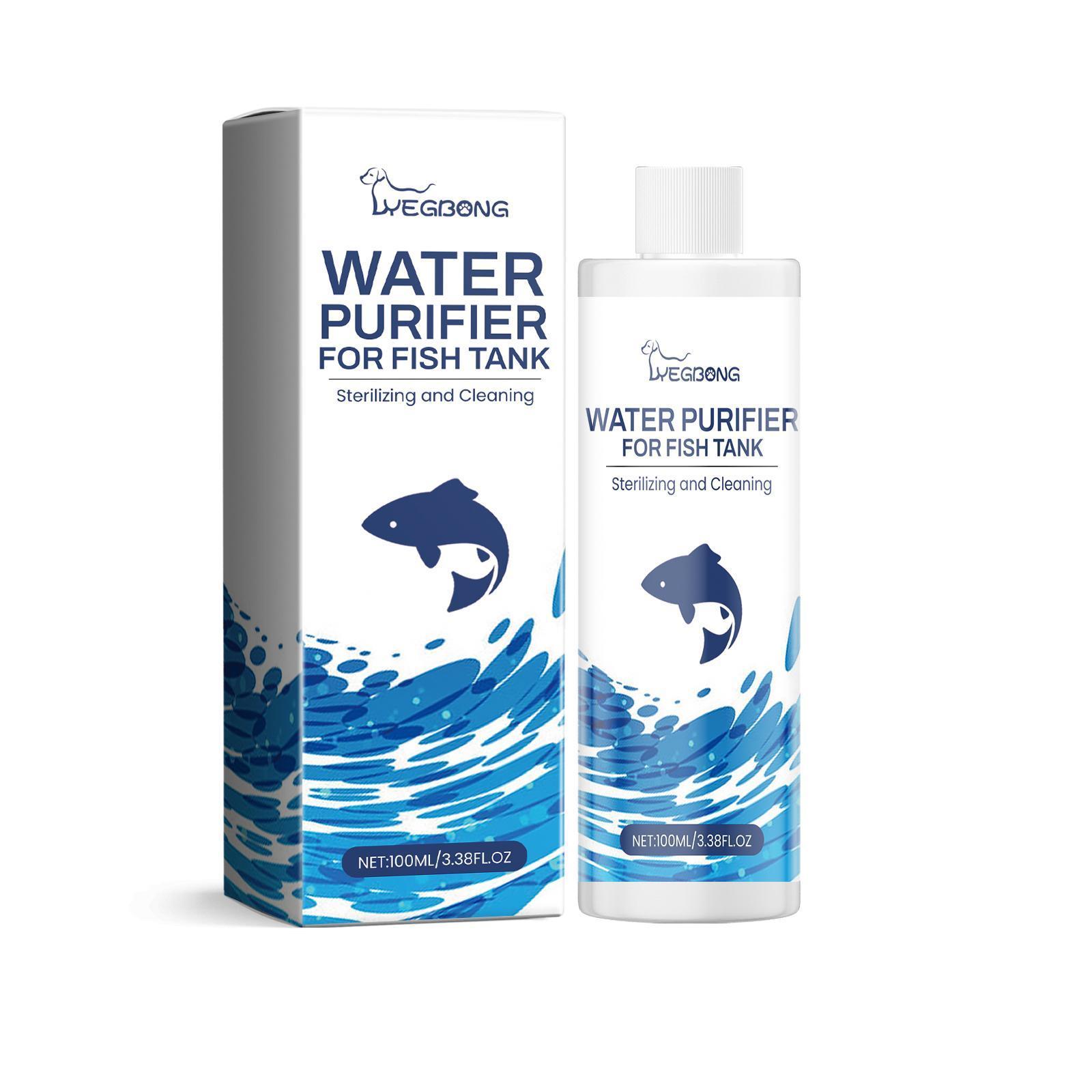 Fish Tank Water Clarifies Aquarium Water Clarifies Household Fish Tank Decontamination Cleaner