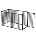 150" Adjustable Configuration Safety Gate 6 Panels