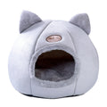 Semi-enclosed Warm and Fluffy Pet Nest