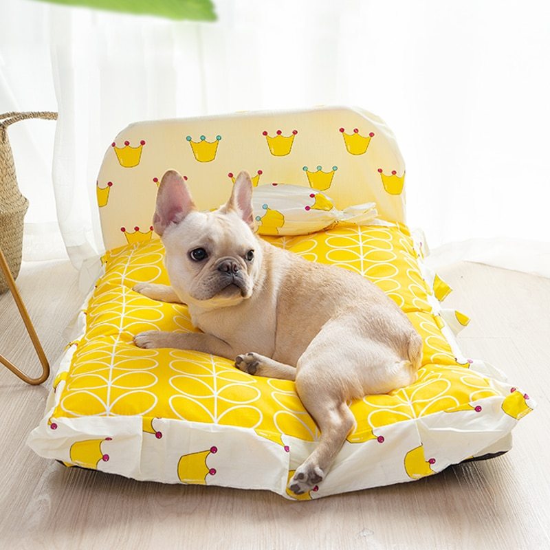 Teddy small dog pet bed cat bed