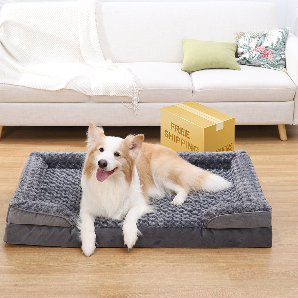 Washable Chew Proof Washable Luxury Orthopedic Dog Sofa Pet Bed For Dogs