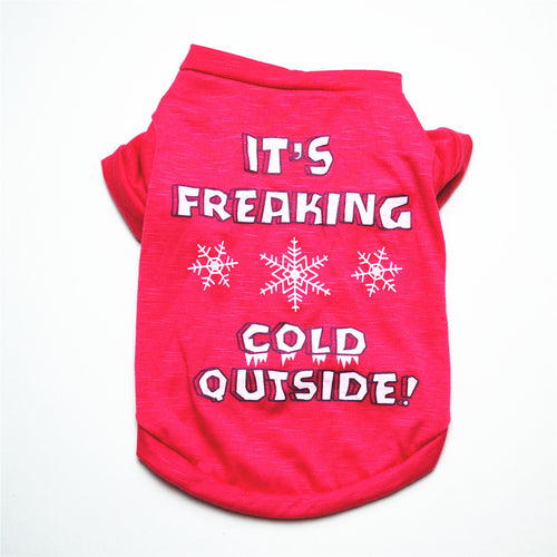 Breathable Printed Pet Shirts
