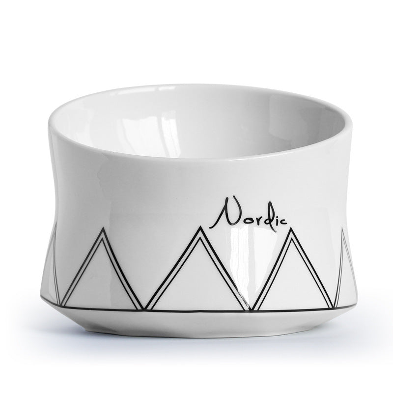 Pet Bowl Cats and Dog Food Pot Pet Fedding Bowl