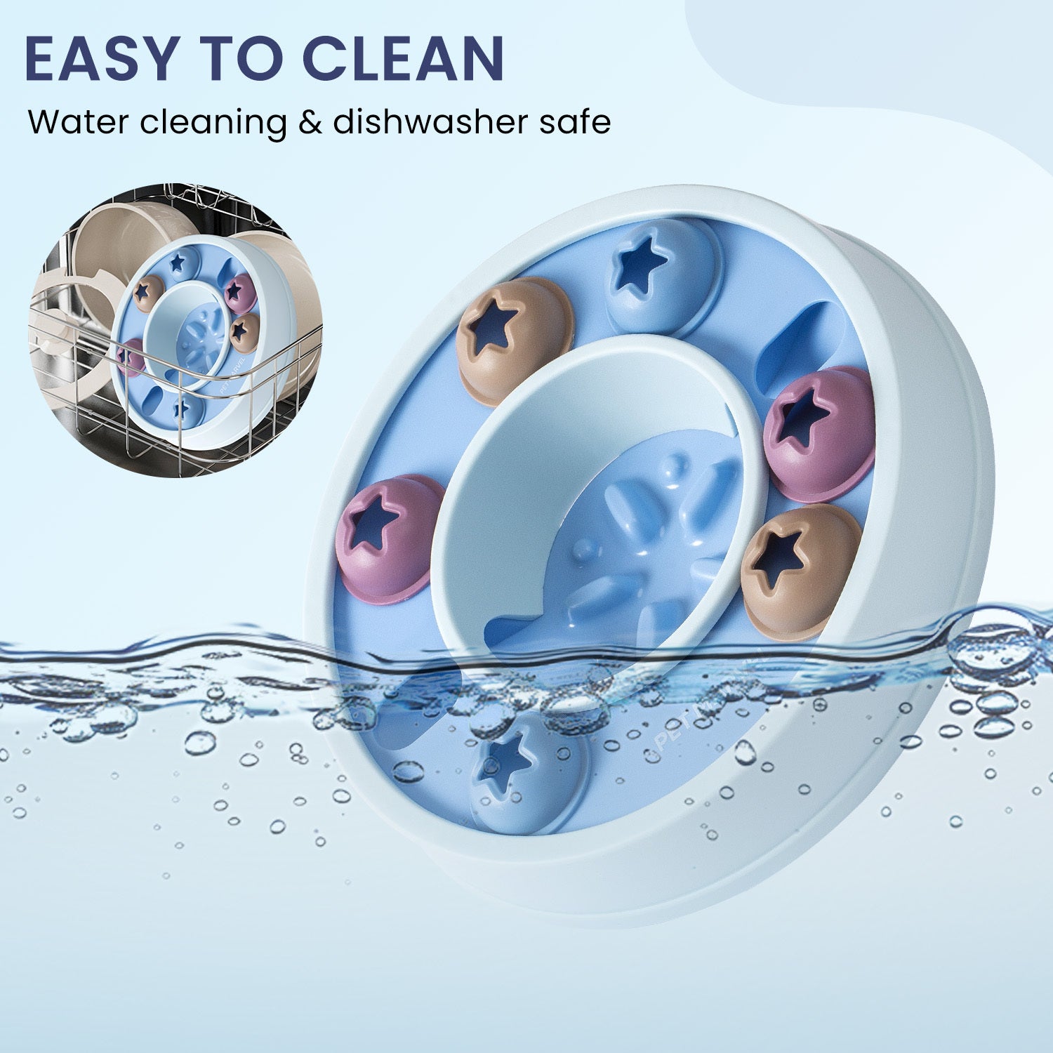 PETMARVEL Interactive Puzzle Game Dog Toy, Level 1-3