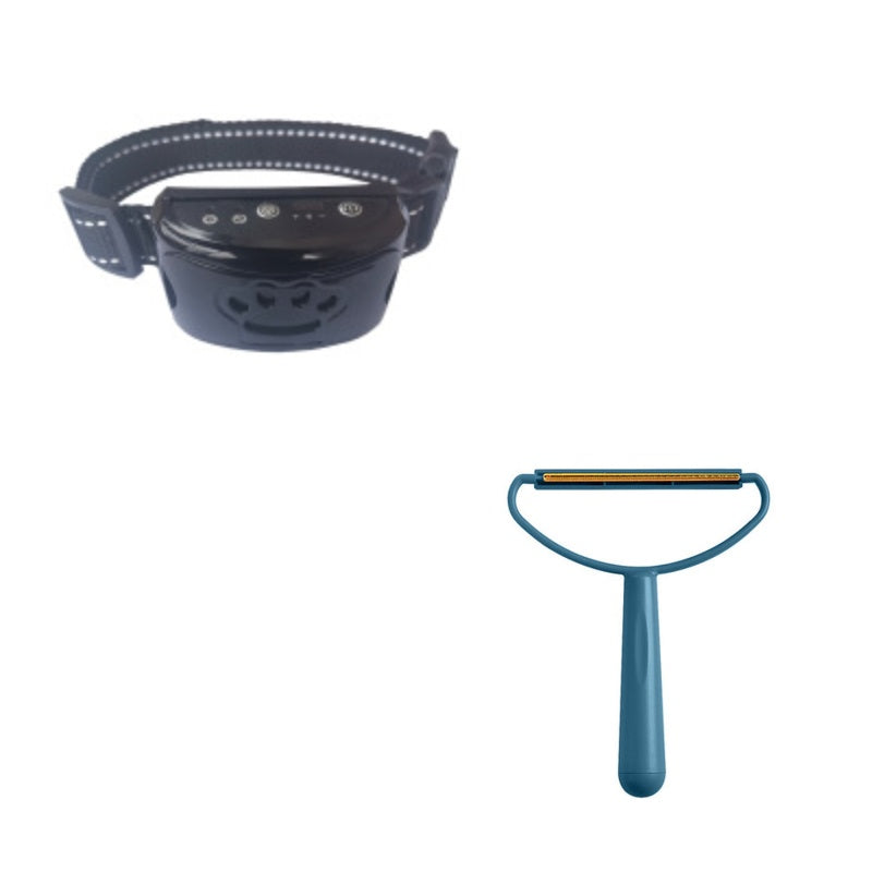 Dog Bark Arresting Training Collar with Vibration Sound Remote Control