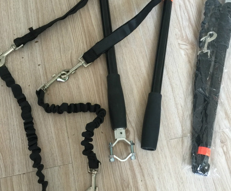 Hand-fress Leash Bicycle Walking Dog Leash Dog Chain