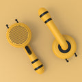 Small Bee Shaped Pet Fine Needle Comb