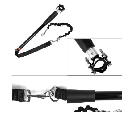 Hand-fress Leash Bicycle Walking Dog Leash Dog Chain