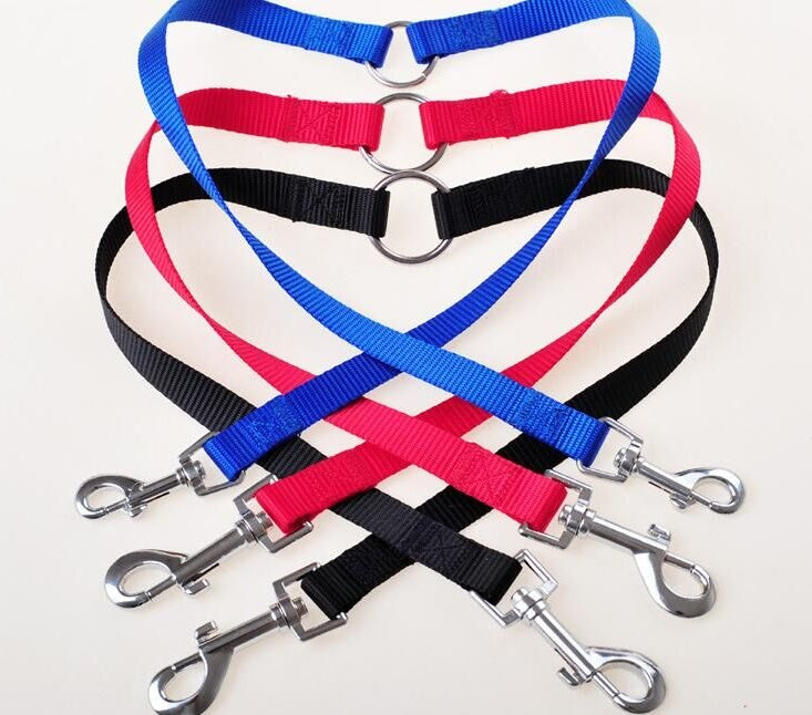 WALK 2 Two DOGS Leash COUPLE Double Twin Lead Walking Leash