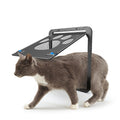 Paw Print Anti-bite Screen Door For Medium and Large Dogs