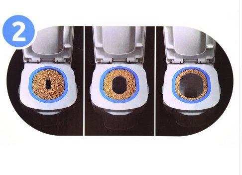 Pet Toilet Trainer Cats Cleaning Training Toilet Supplies with Toilet Seat Lighting