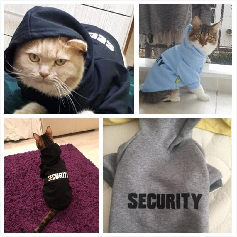 Fleece Cloth With Security Pet Sweater Pet Hoodie