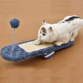 Kitten Seesaw Toy with Scratch Pad