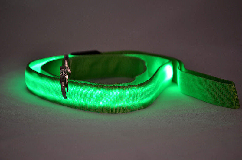 LED Glowing Dog Leash Glowing Pet Leash