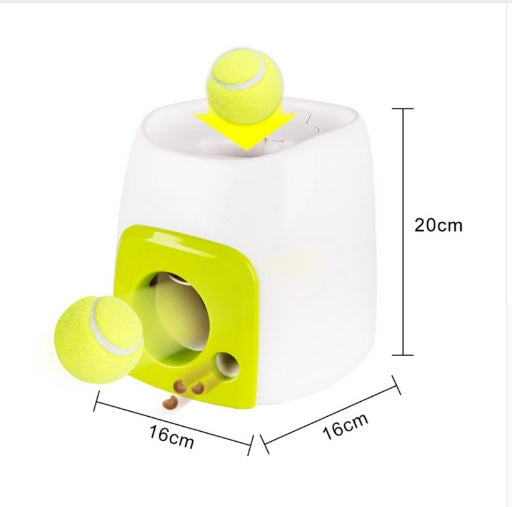 Dog Tennis Ball Food Award Machine