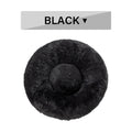 Fluffy Donut Warm Soft Long Plush Large Dog Cushion