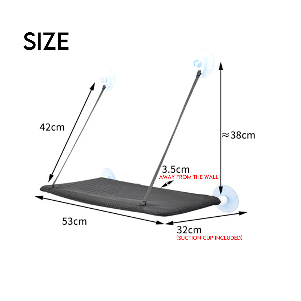 Suction Cup Pet Hanging Bed