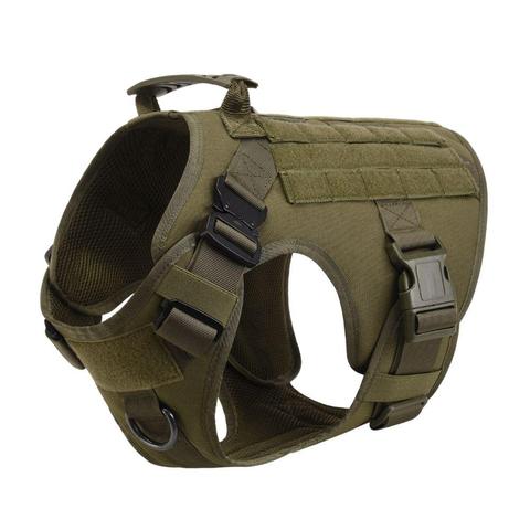 Military Tactical Adjustable Dog Harness
