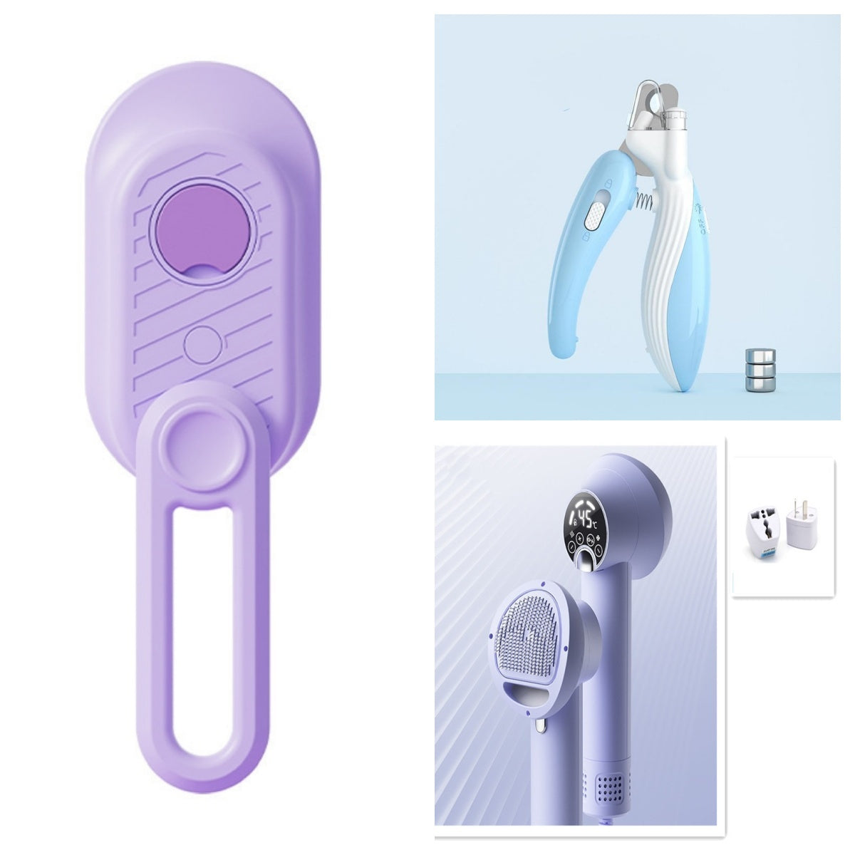 LED Light Electric Pet Nail Clipper