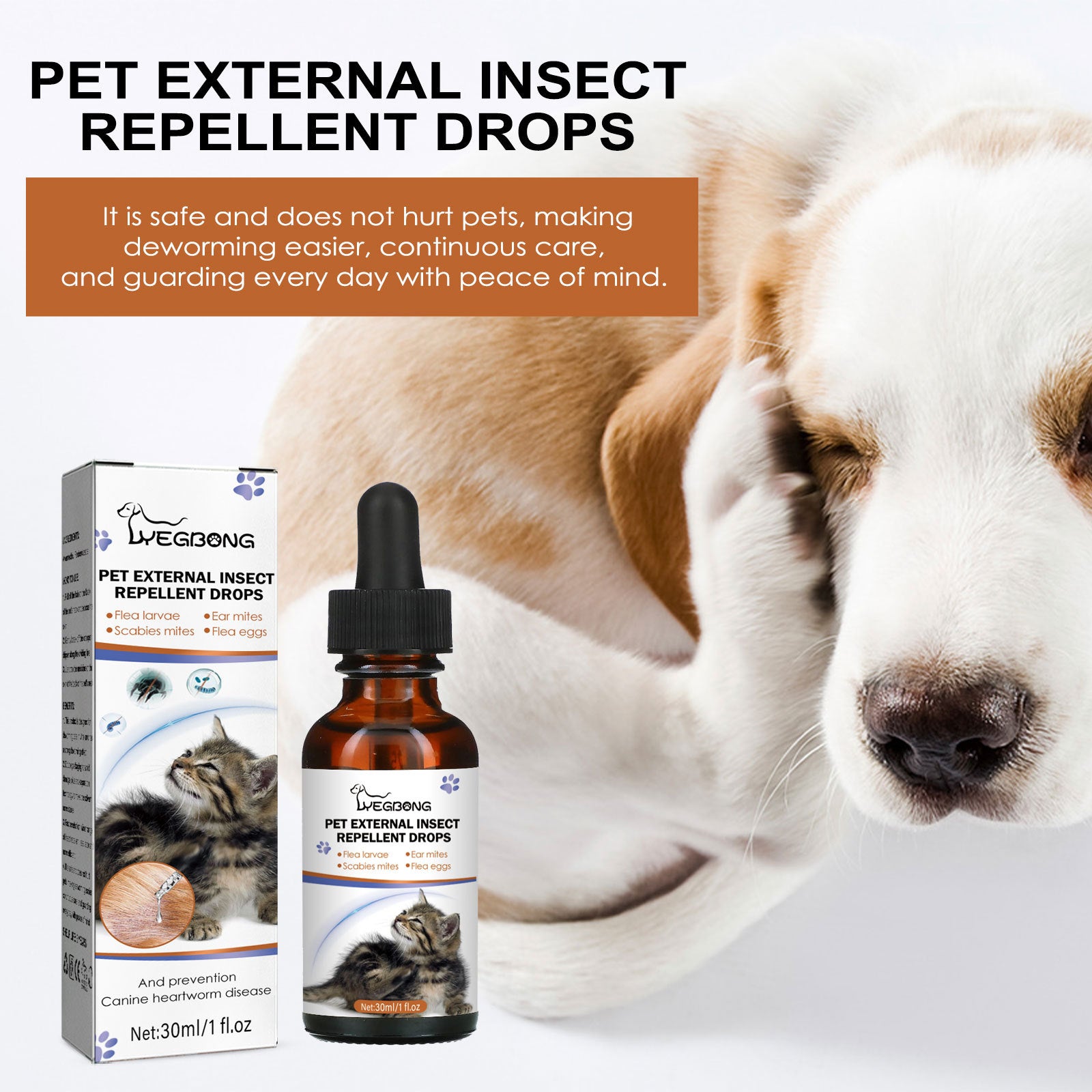 Pet Insect Repellent External Drops