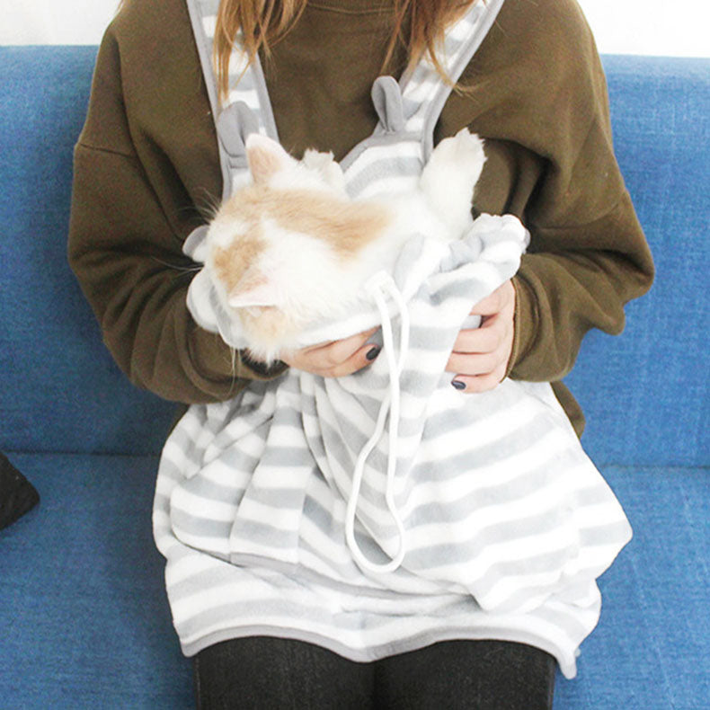 Pet Apron -Touch The Cat Small Dog Clothes Non-stick Anti-grab For Pets