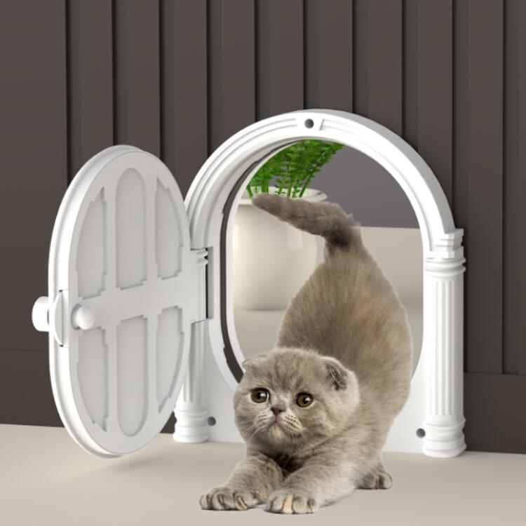 Home Simple Can Control The Direction Of Entry And Exit Cat Dog Door