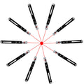 650nm Red Laser Pointer Pen Light Visible Single Beam AAA Lazer Torch 10PCS 9900 Miles Mini Small Teaching Pen Light Pet Toys
