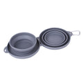 Silicone Foldable Pet Double Bowls