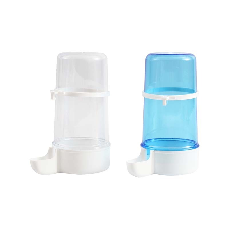 Convenient Edible Bird Water Pipe PP Edible Blue Water Food Feeders