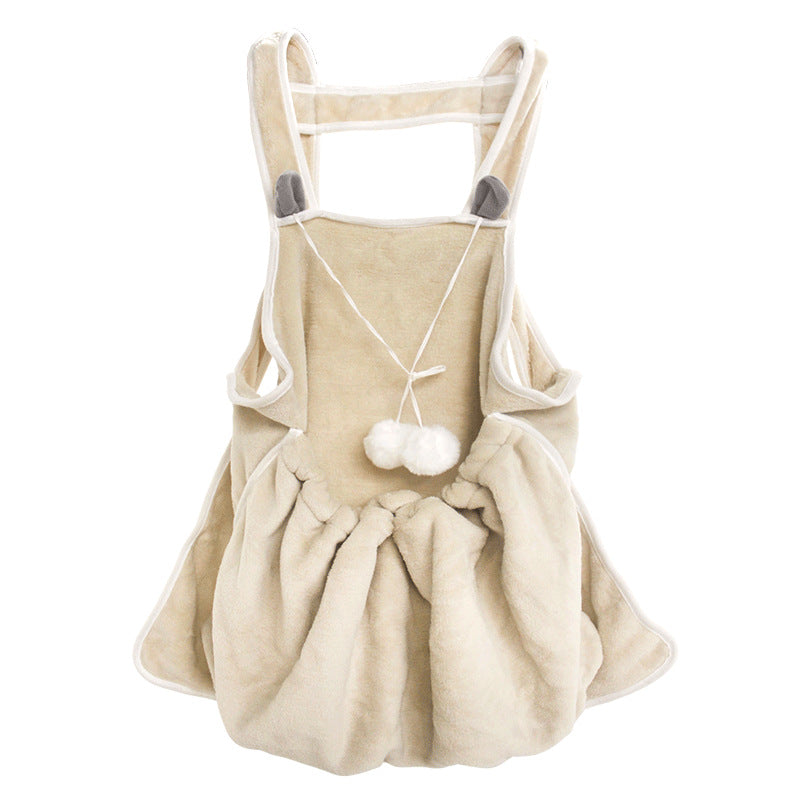 Pet Apron -Touch The Cat Small Dog Clothes Non-stick Anti-grab For Pets