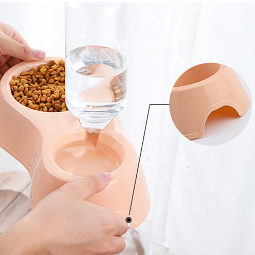 Automatic Pet Drinking Water and Food Bowls