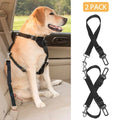 2Pcs Nylon Dog Car Seat Belt Leash Adjustable Pet Car Safety Leads Harness