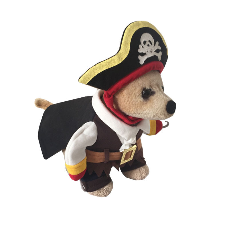 Halloween dog clothes funny clothes pirate clothes