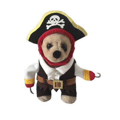 Halloween dog clothes funny clothes pirate clothes