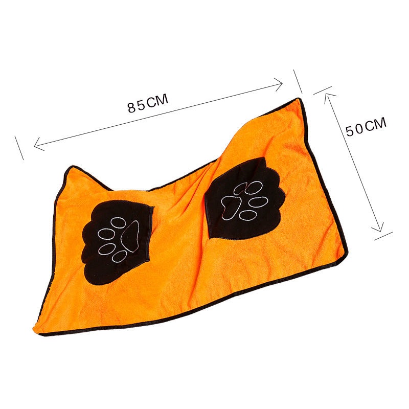 Absorbent Pet Bath Towel