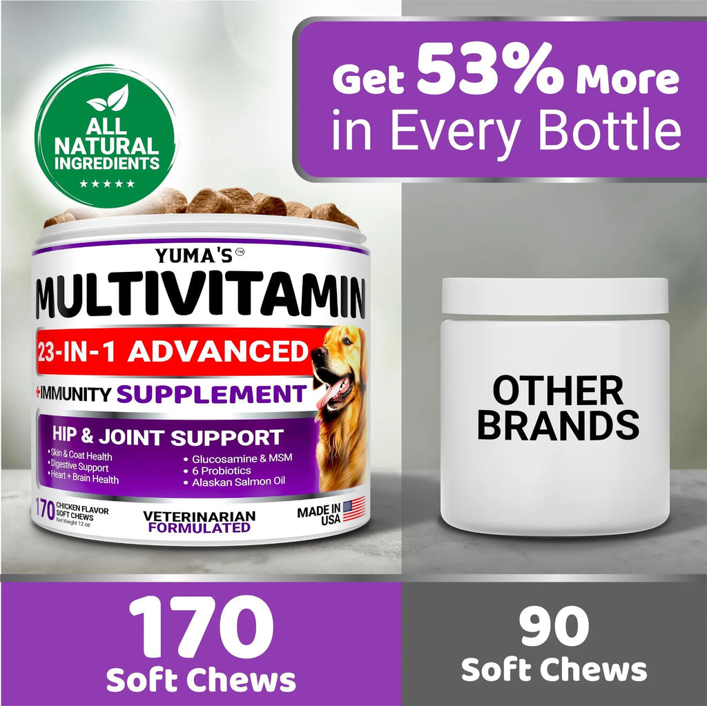 Dog Multivitamin Chewable with Glucosamine