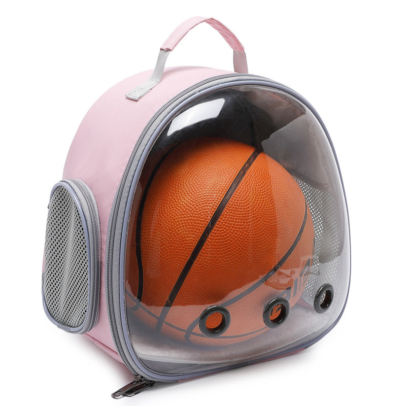 Pet Backpack Transparent Small Animal Carrier - Hamster Carrier Guinea Pig Backpack Sugar Glider Ferret Pet Bag Rabbit Bunny Cage