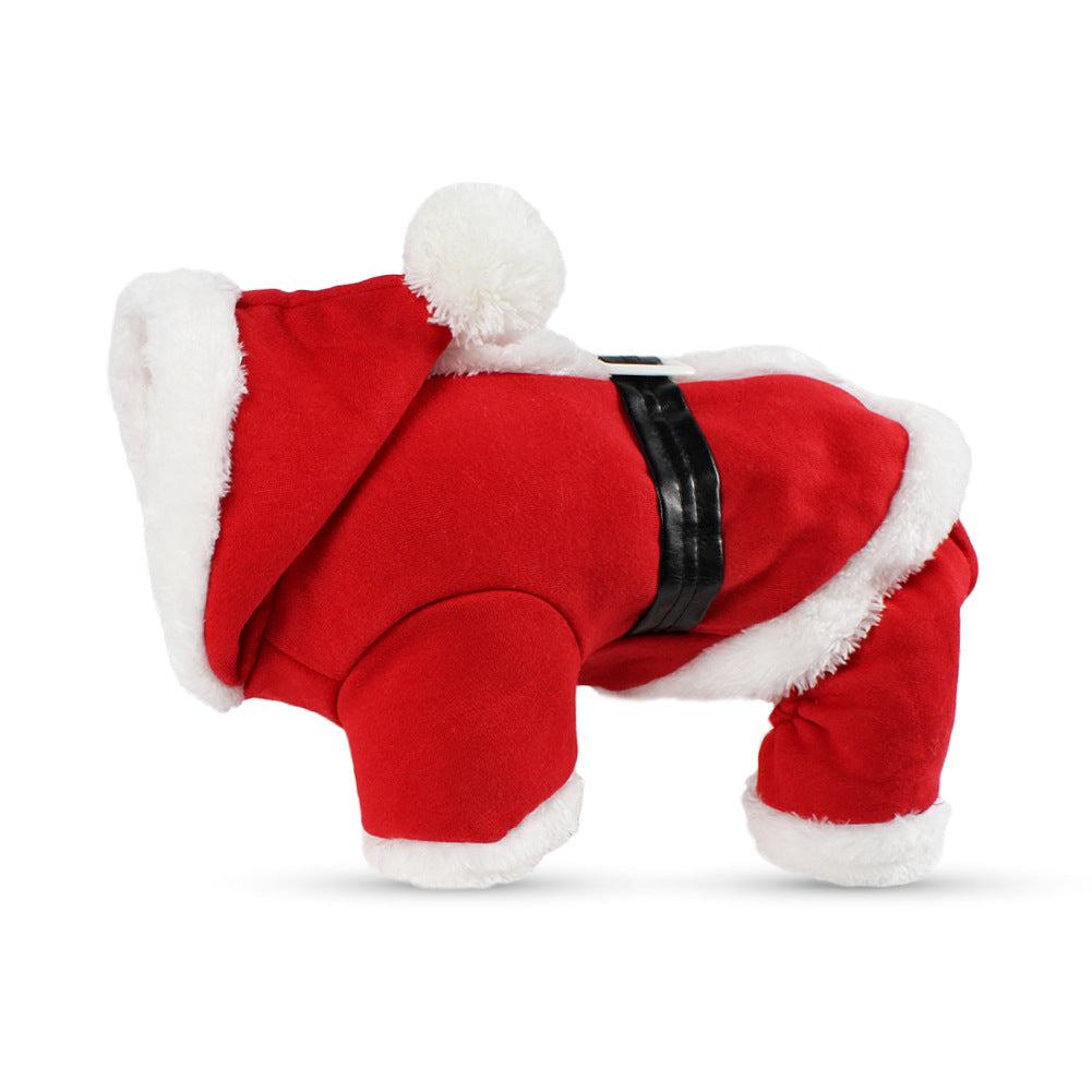 Christmas Pet Santa Suit