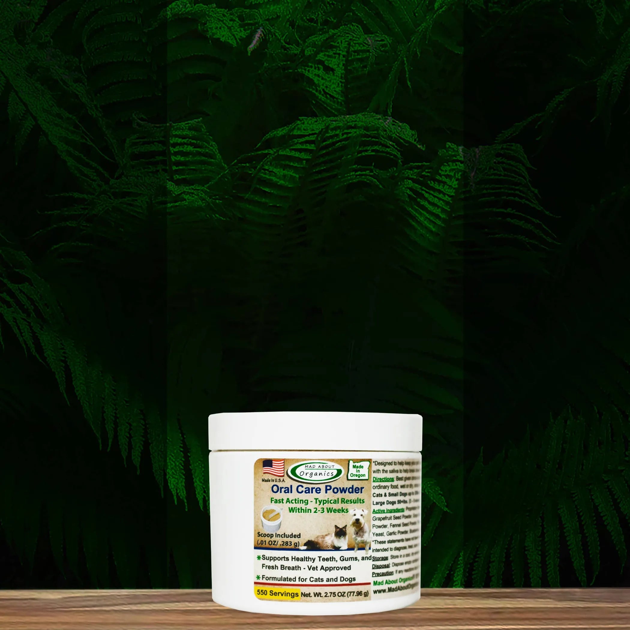 Oral Care Powder For Cats Or Dogs