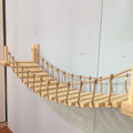 Wall Mounted Cat Hanging Rope Bridge