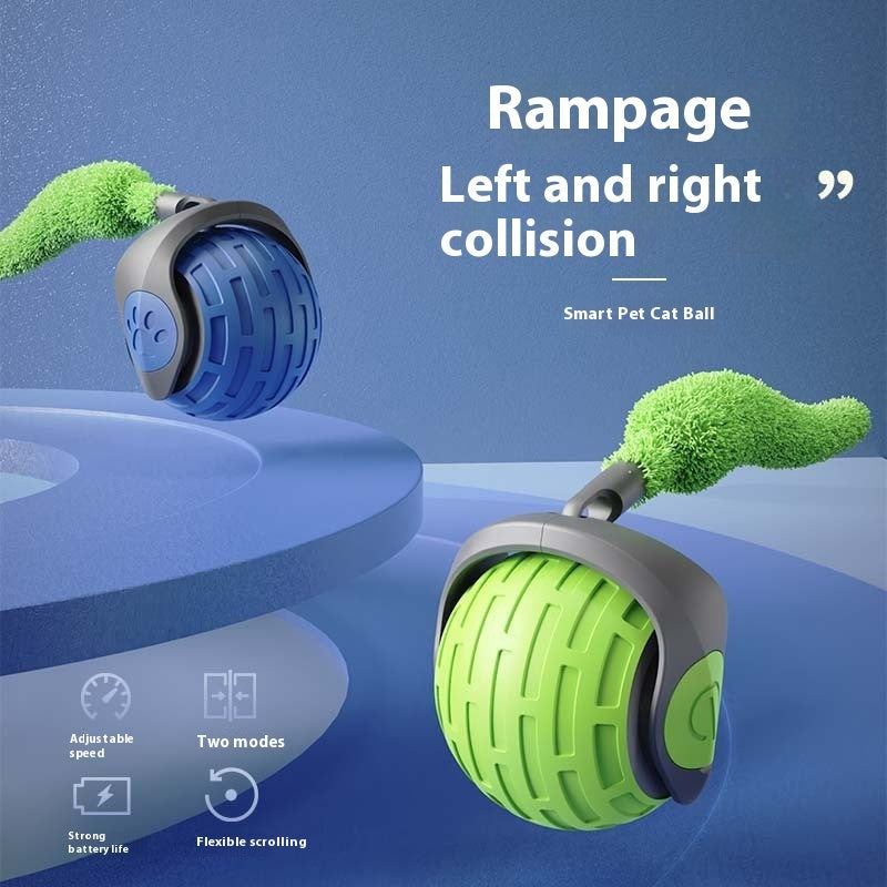 Smart Rolling Cat Toy