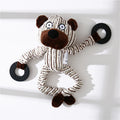 Dog Toy Corduroy Chew Toys - Squeaky Plush Animals