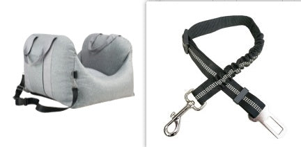 Dog Car Carrier Safety Seat - Waterproof Travelling Car Seat