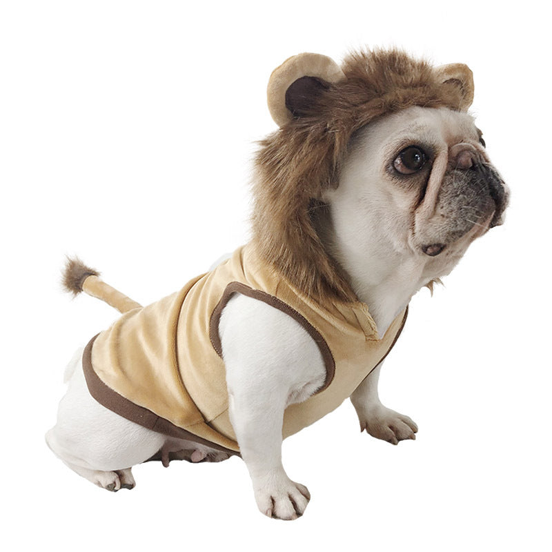 Lion Halloween Costume - Dog & Cat Clothes