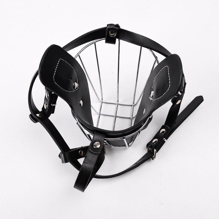 Leather Dog Muzzle, Dog Barking Stopper