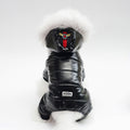 Teddy Dog Hoodie Parka with Fur Collar