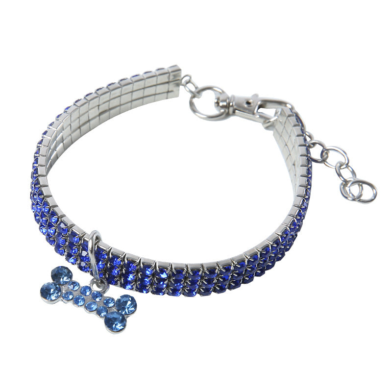 Bling Rhinestone Dog Collar Crystal Pet Collar