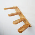 Wall Mounted Wooden Cat Climbing Stair Toy