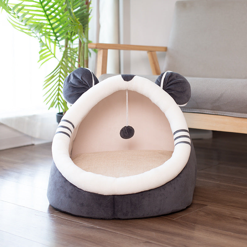Warm Cute Enclosed Cat Nests